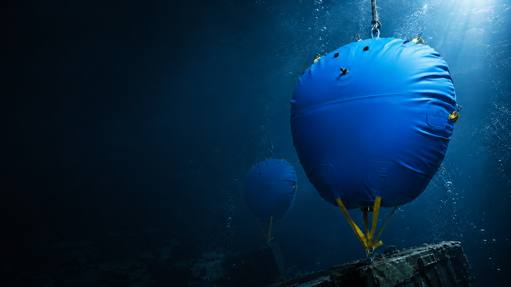 Underwater Convertible Salvage Bags