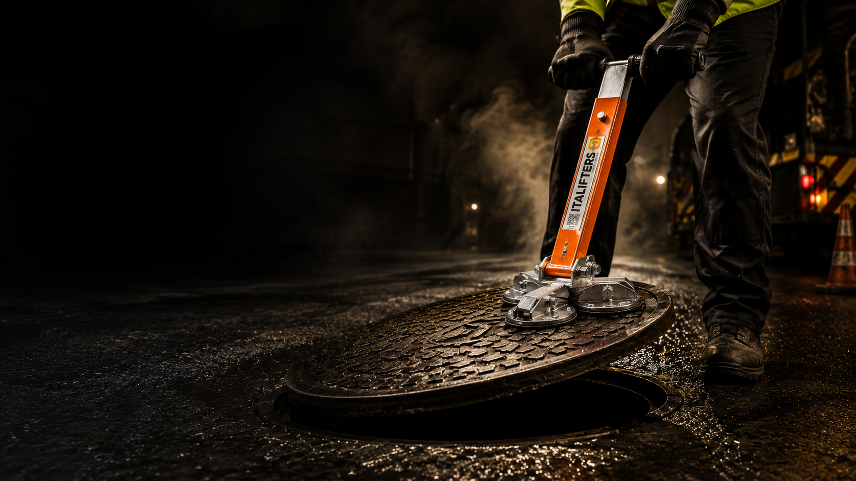 Manhole Cover Lifters