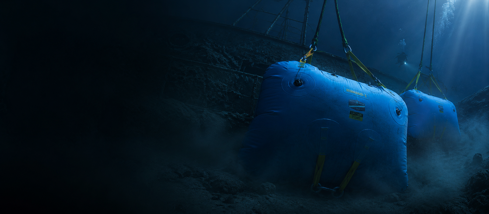 Underwater Marine Salvage Pillows