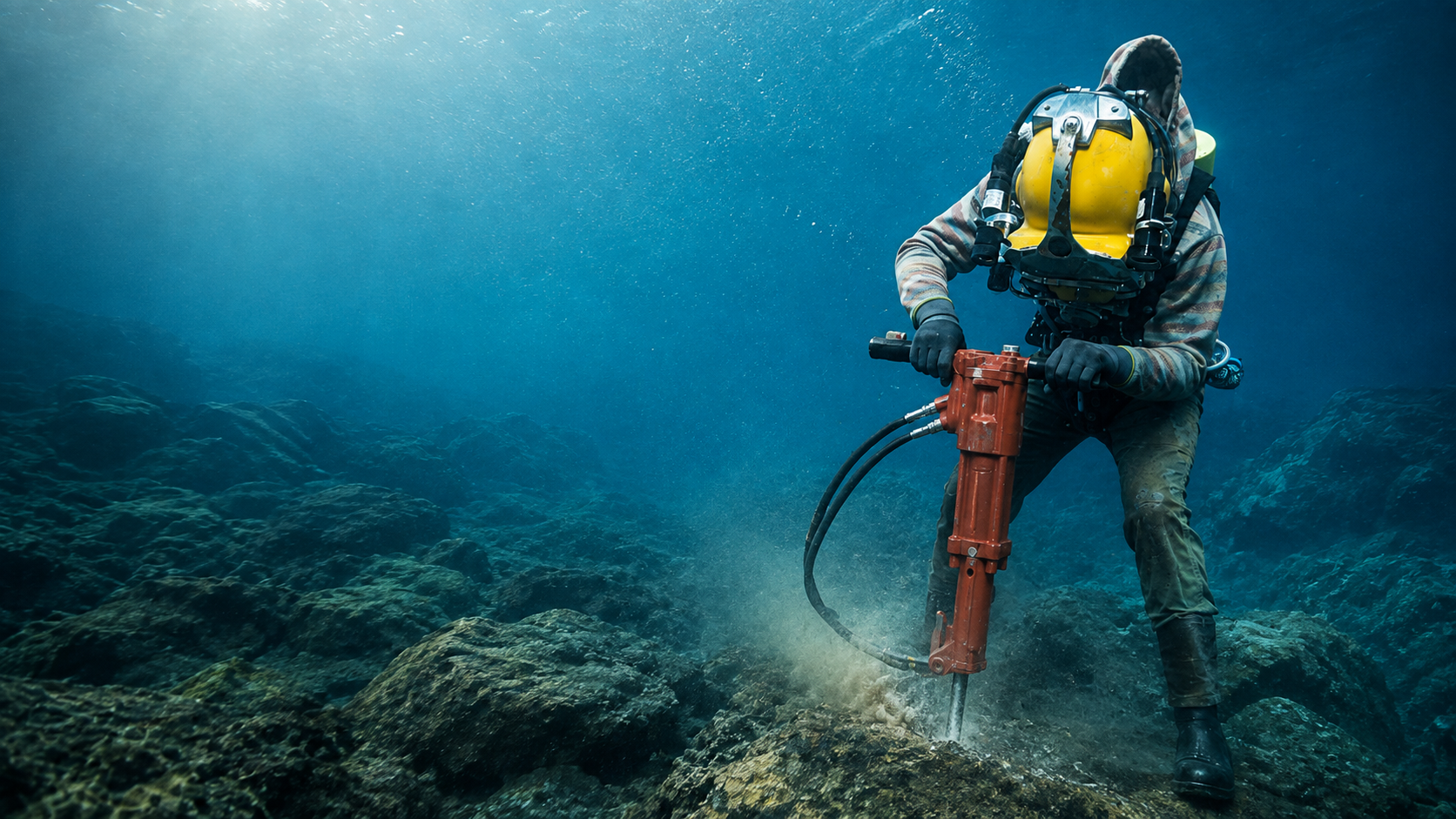 Underwater Hydraulic Chippers and Breakers