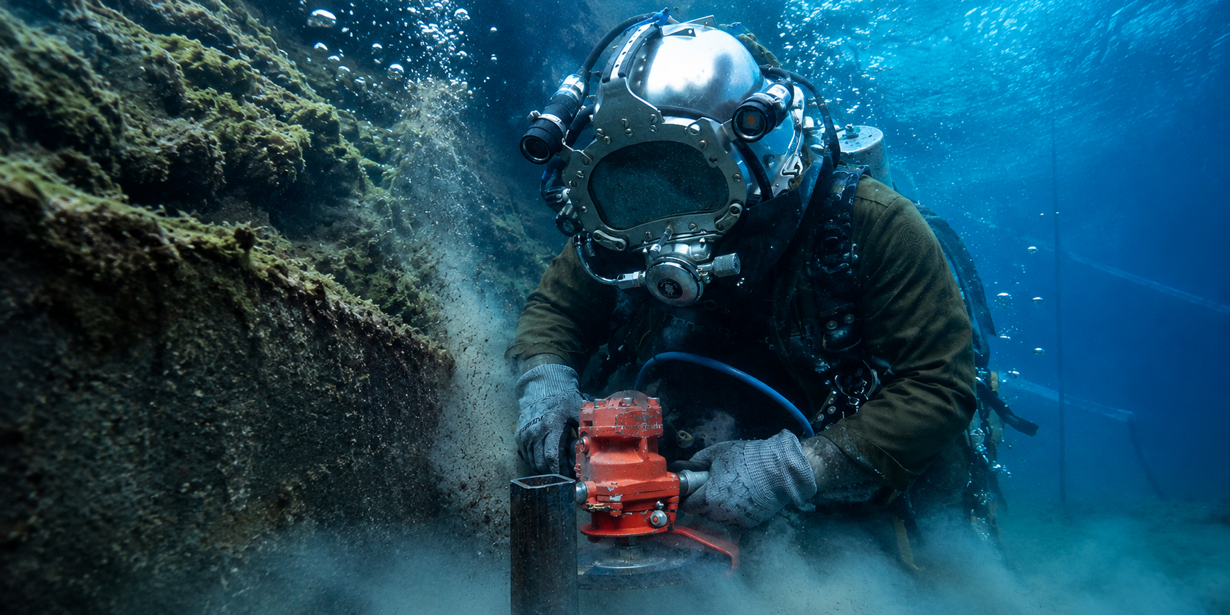 Underwater Hydraulic Grinders