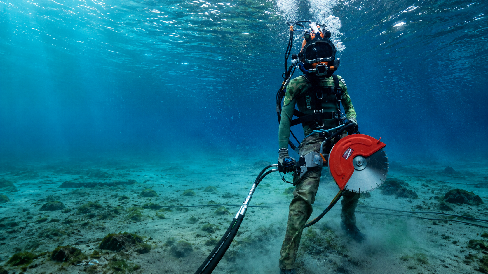 Underwater Hydraulic Saws and Grinders
