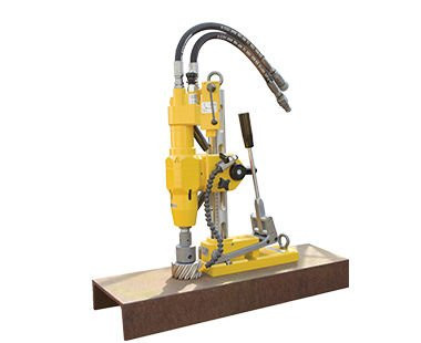CS Unitec 2 1345 0020 4" Portable Hydraulic Magnetic Drill (Wide Magnet)