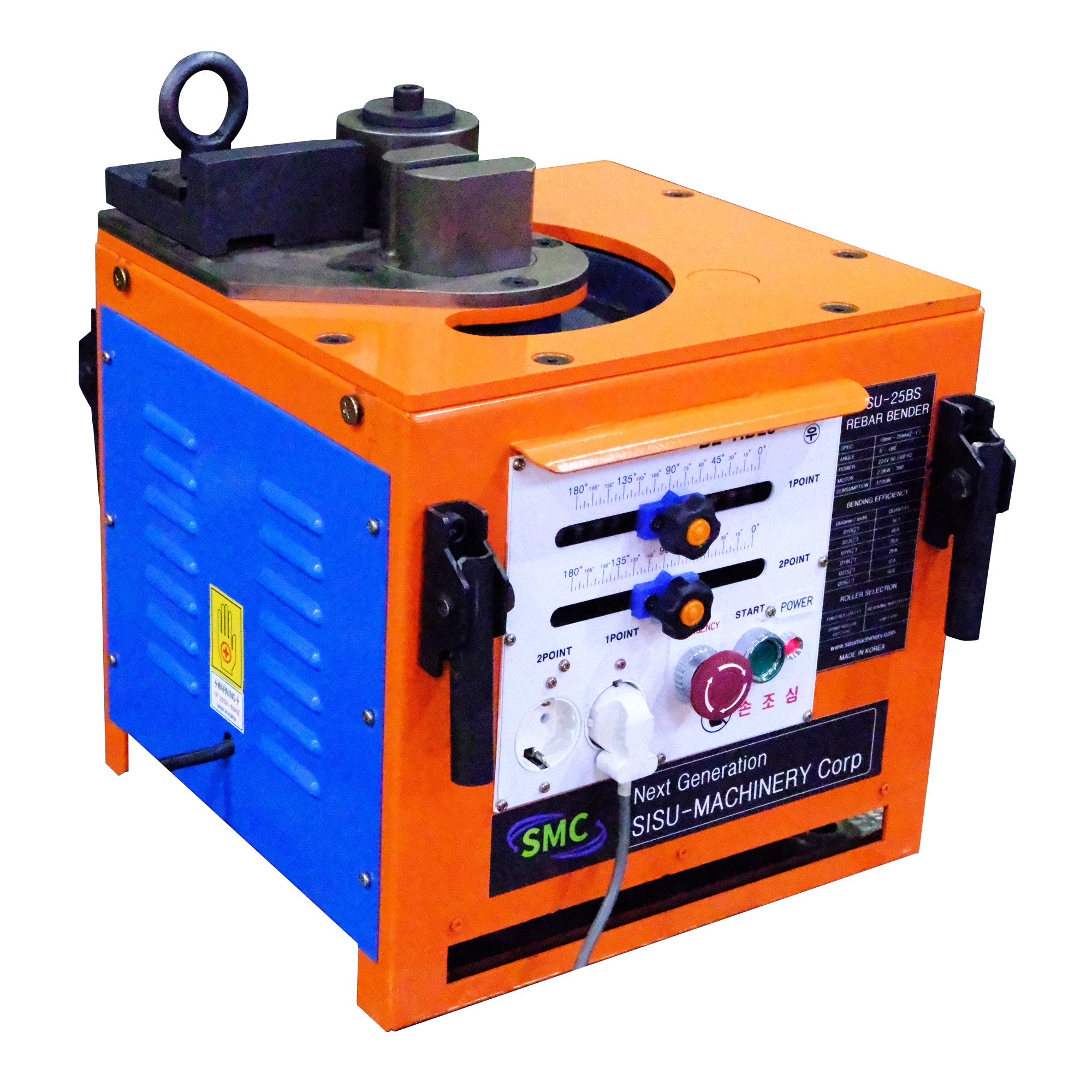 SMC SISU-25BS Electric 110VAC Rebar Bending Machine (#3 - #8)