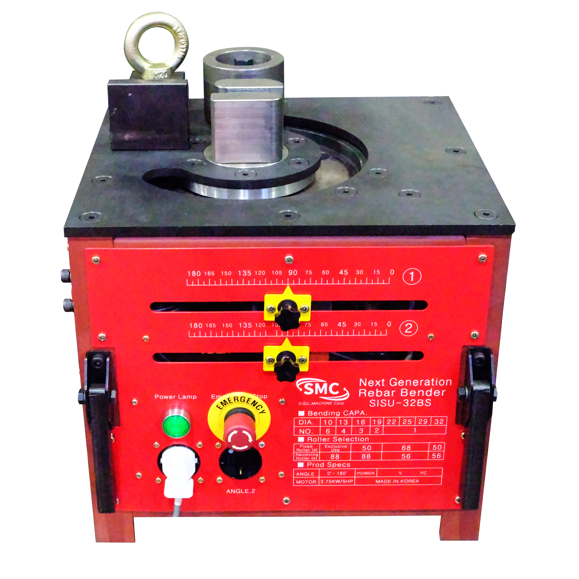 SMC SISU-32BS Electric 110VAC Rebar Bending Machine (#3 - #9)