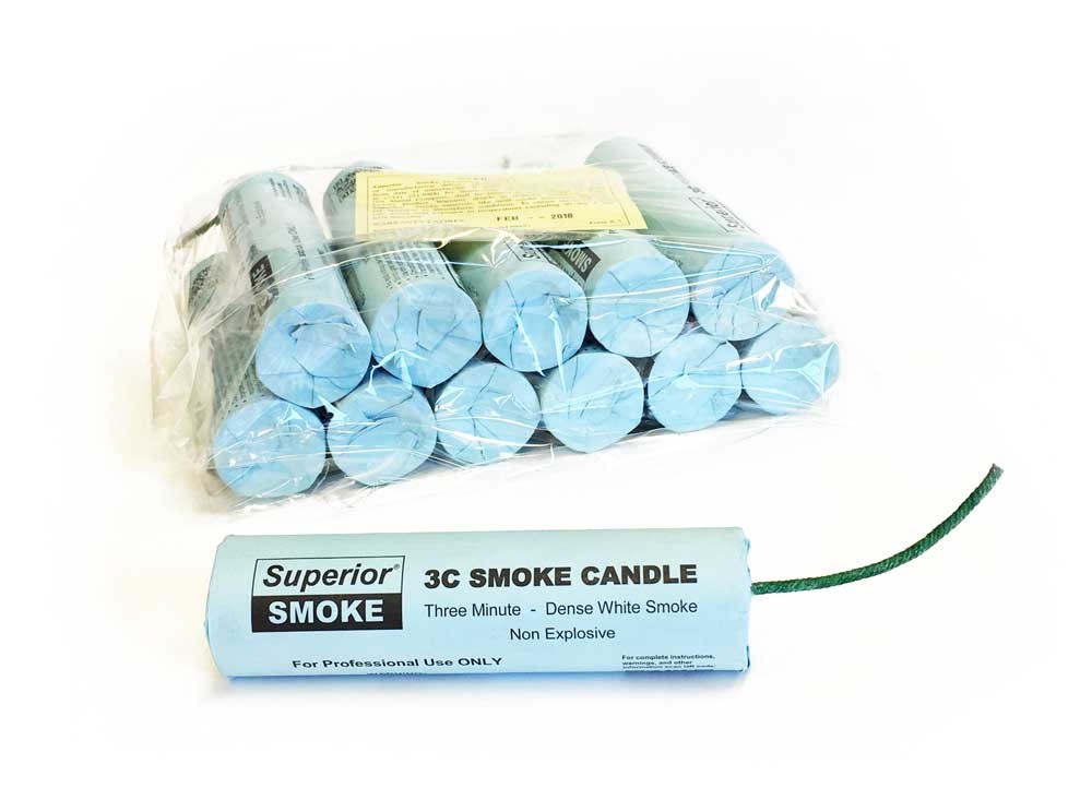 Superior Signal 3C Smoke Candle (Dozen)