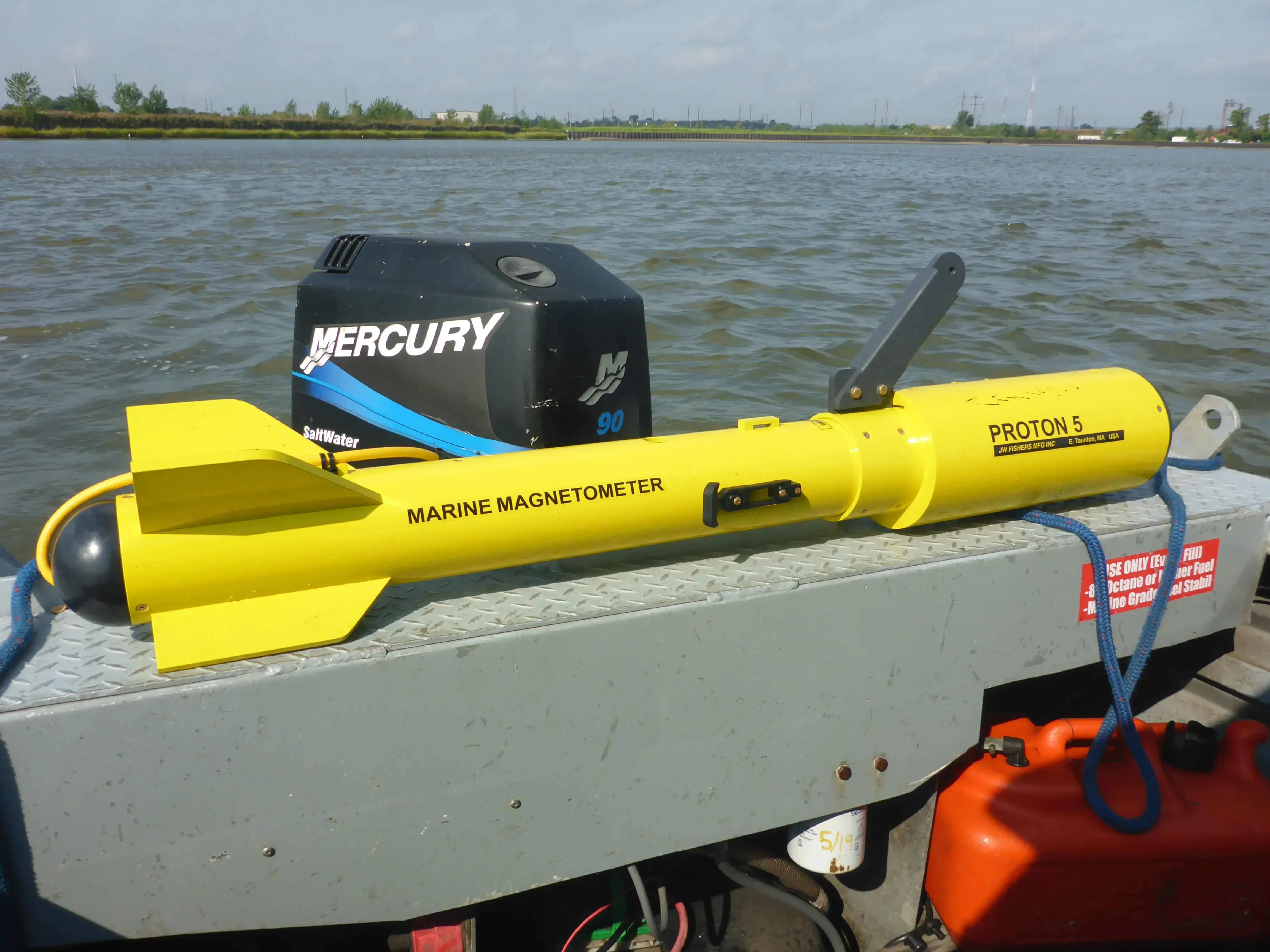 JW Fishers Proton 5 Boat Towed Magnetometer