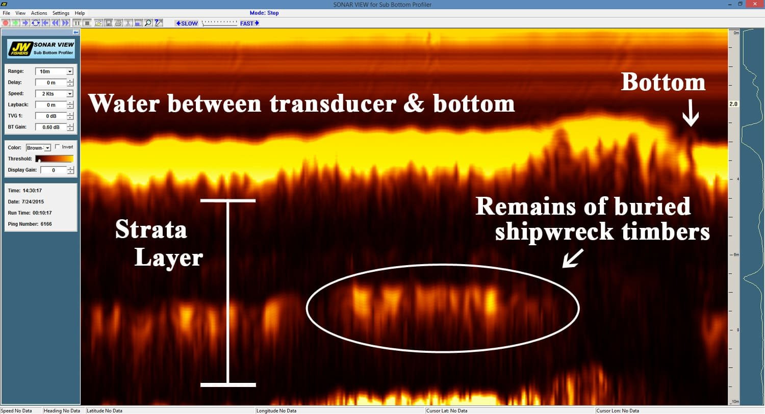 JW Fishers SBP-1 Sub Bottom Profiler