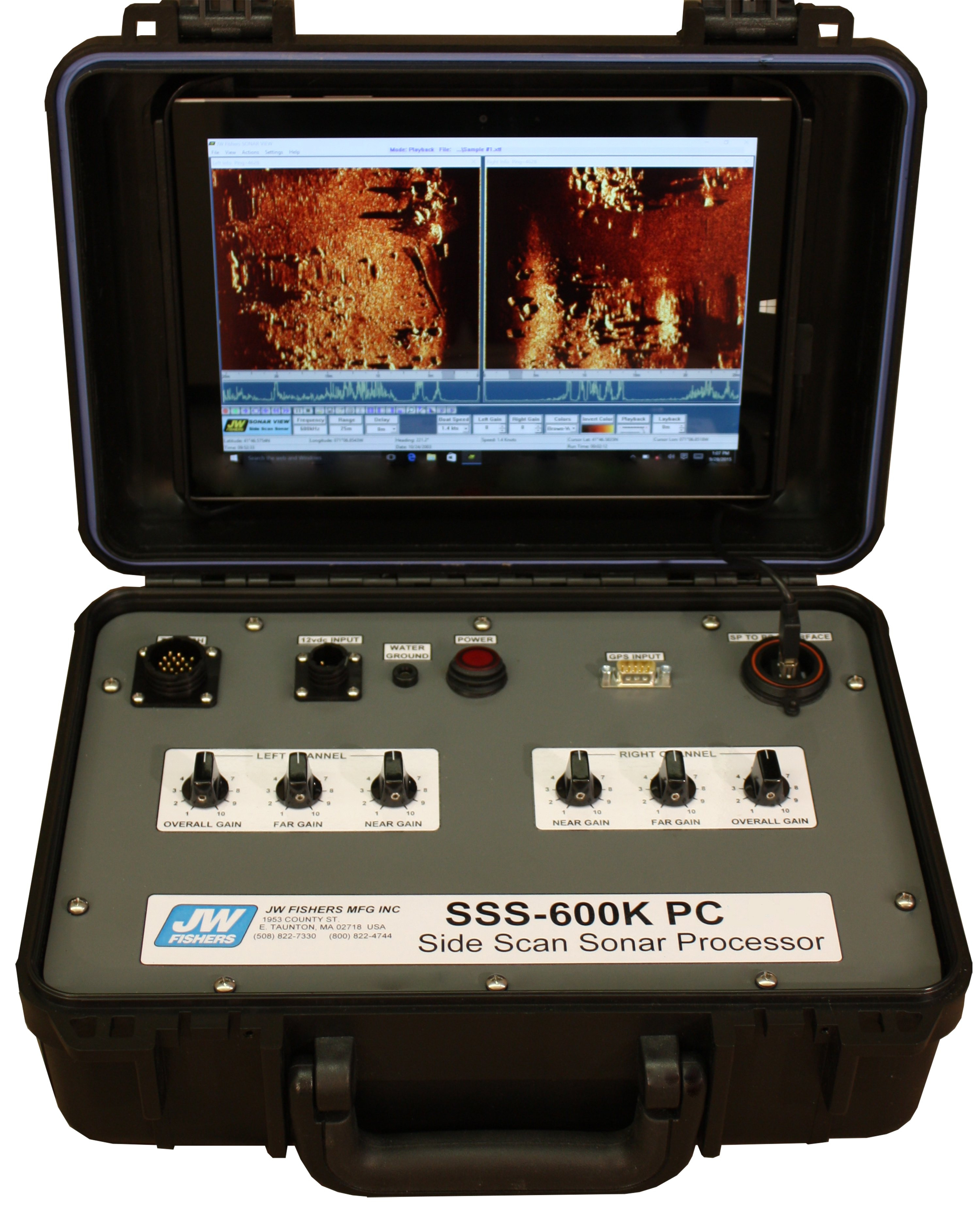 JW Fishers Single Frequency SSS-600k Side Scan Sonar
