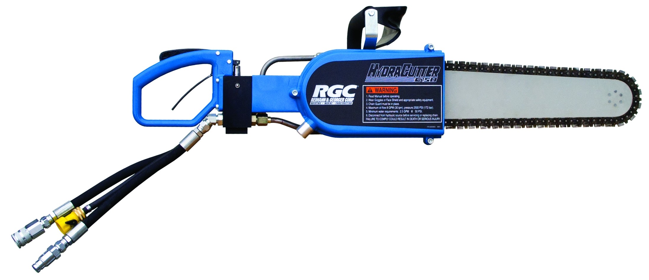 RGC 1914006 C150 30" Hydraulic Underwater Diamond Chainsaw (12 GPM) RGC 1914006 C150 30" Hydraulic Underwater Diamond Chainsaw (12 GPM)