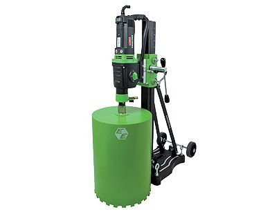 CS Unitec Hand-Held Core Drill, Wet, Electric, 25 Amp, 270-700-1250 RPM, Wt: 77 lbs. (motor and stand)