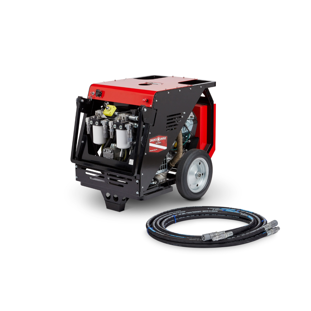 Joint Zone K0480 Dinamo D Hydraulic Diesel Power Unit 21HP Raywin (5-13 gpm) w/ 50' Hose Set
