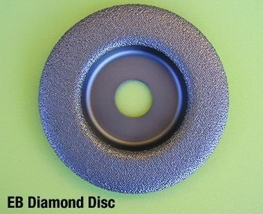CS Unitec EB Diamond (Grinding – Cutter) Wheels – with "In-line" Top Grade Diamond Pattern 4" dia. X 7/8" arbor 60 grit