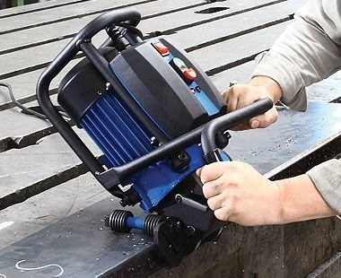 CS Unitec Beveling Machine, 1800 SFPM, 10 Amps, 110V, adjustable 15 to 60 angle, Wt: 42 lbs.