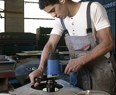 CS Unitec Beveling Machine, 3000 SFPM, 10 Amps, 110V, 2.5mm radius, Wt: 15 lbs.