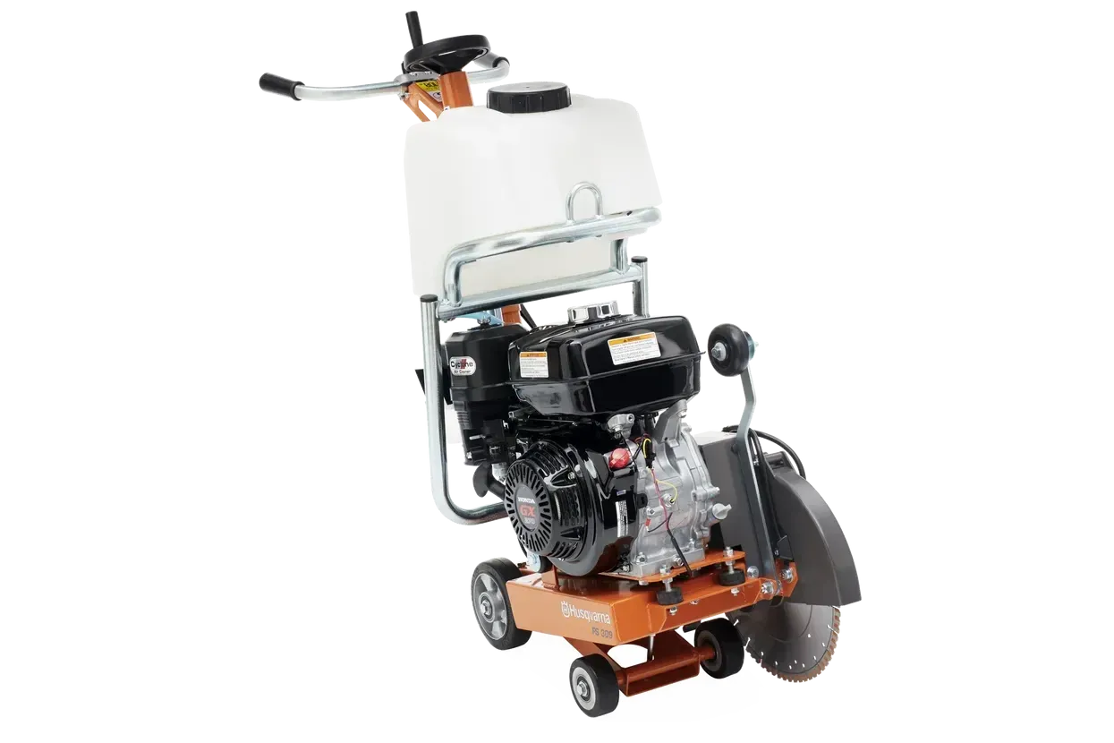 Husqvarna FS 309 14 in Gas Concrete & Asphalt Flat Saw - 8.4 hp (6.3 kW), 14 in (350 mm) Blade, 4.9 in (122 mm) Cutting Depth