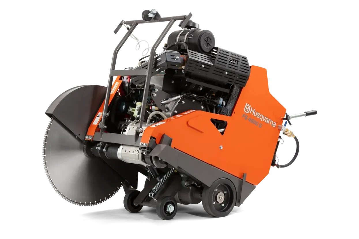 Husqvarna FS 4600 G 26 in Gas Concrete & Asphalt Flat Saw - 49.6 hp (37 kW), 26 in (660 mm) Blade, 10.5 in (267 mm) Cutting Depth