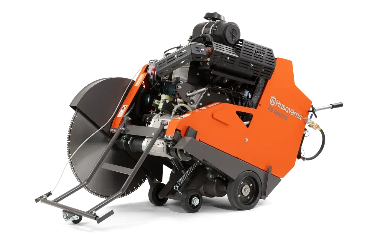 Husqvarna FS 4600 G 30 in Gas Concrete & Asphalt Flat Saw - 49.6 hp (37 kW), 30 in (762 mm) Blade, 12.5 in (318 mm) Cutting Depth