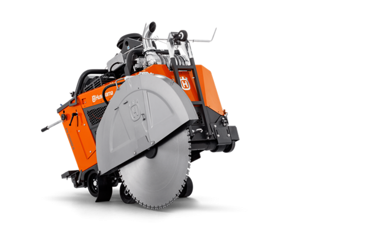 Husqvarna FS 7000 D 30-Inch 3-Speed Diesel Concrete & Asphalt Flat Saw - 74.3 hp (55 kW), 30 in (762 mm) Blade, 12.5 in (305 mm) Cutting Depth
