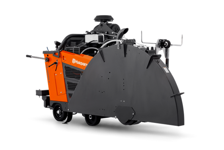 Husqvarna FS 7000 DL 60-Inch 3-Speed Diesel Concrete & Asphalt Flat Saw - 74.3 hp (55 kW), 60 in (1,524 mm) Blade, 25 in (635 mm) Cutting Depth, E-Tracking