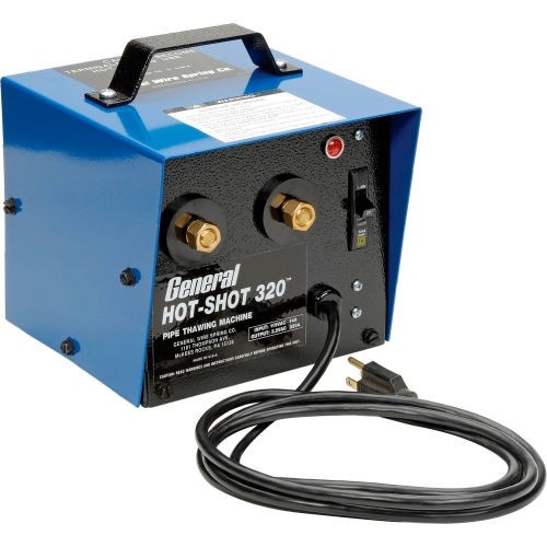 General Pipe Cleaners HS-320-LC Hot-Shot Electric Pipe Thawing Machine 