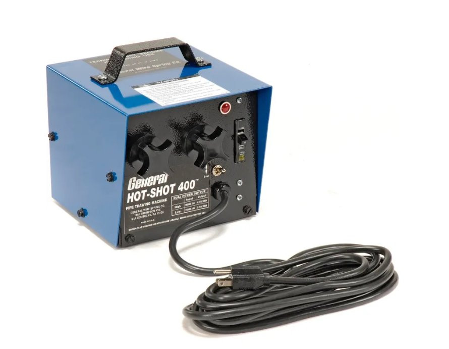 General Pipe Cleaners HS-400-LC Hot-Shot Electric Pipe Thawing Machine (No Cables/Clamps)