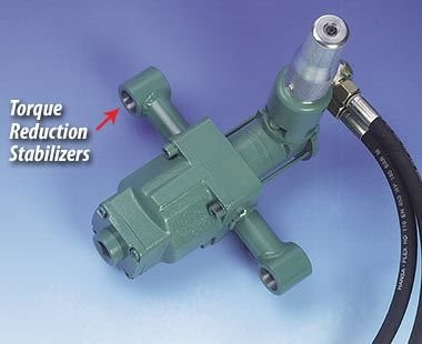 CS Unitec Hydraulic Drive Unit, 1-1/8" F sq. dr., 2320 stall torque, 12 RPM load speed, 3.5 HP, Wt: 77 lbs