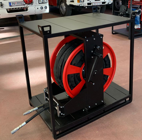 Joint Zone DHR50M with 150' Hose in Sleeve (3/4" input and return)