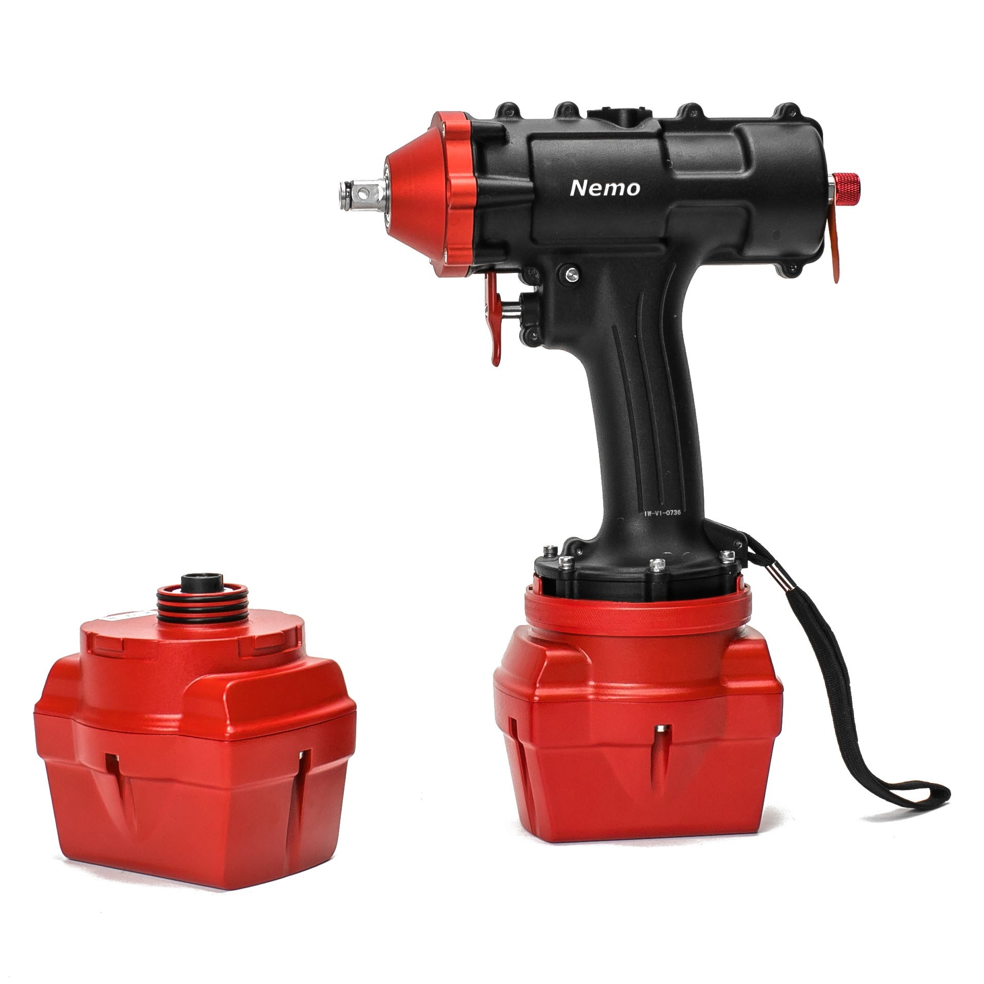 Nemo IW-18V-6Li-50 Cordless Underwater Impact Wrench - 1/2" Square Drive (Two 6Ah Batteries)