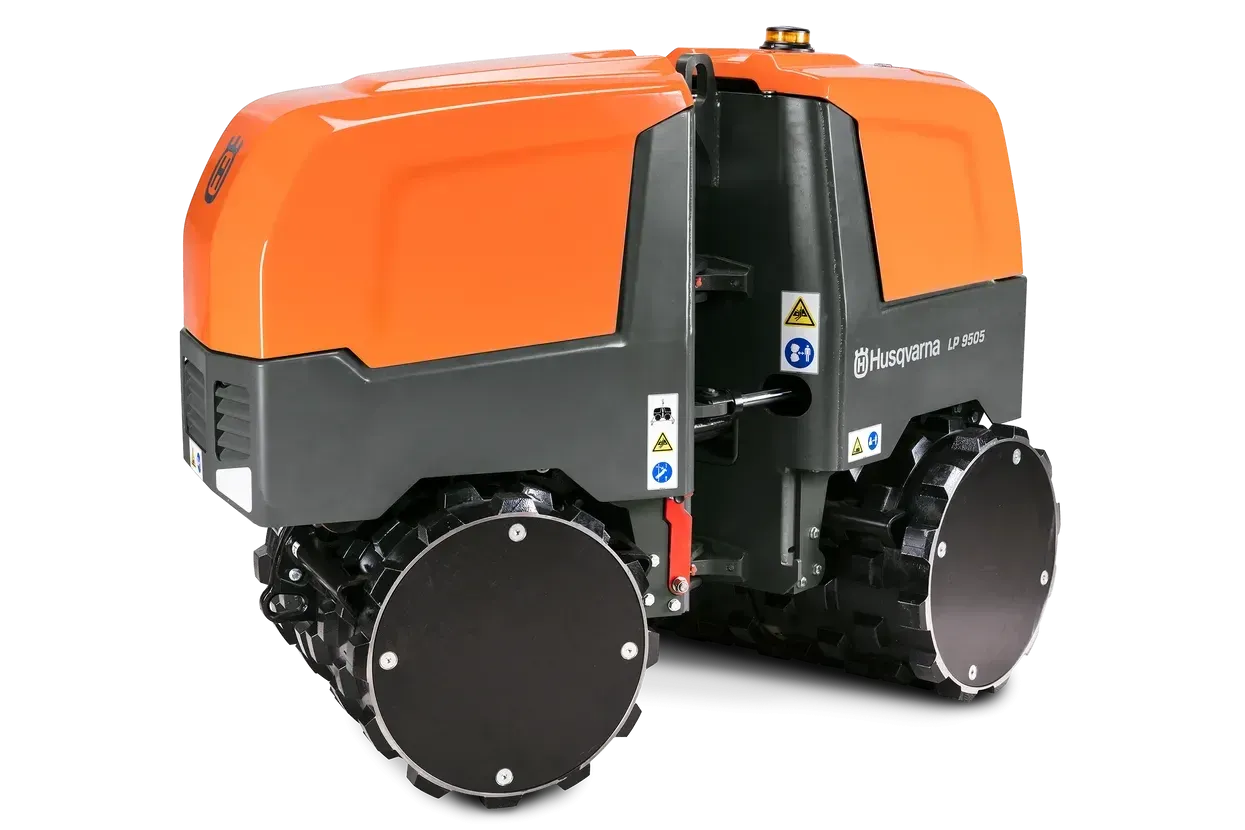 Husqvarna LP 9505 Remote-Controlled Trench Compaction Roller – Kubota D1105 – Part 967950803
