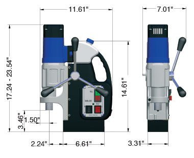 CS Unitec MAB 485 10.5 amp Portable Magnetic Drills