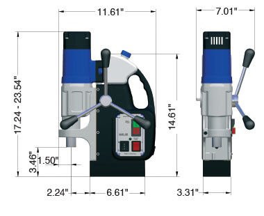 CS Unitec MAB 525 14.5 amp Portable Magnetic Drills