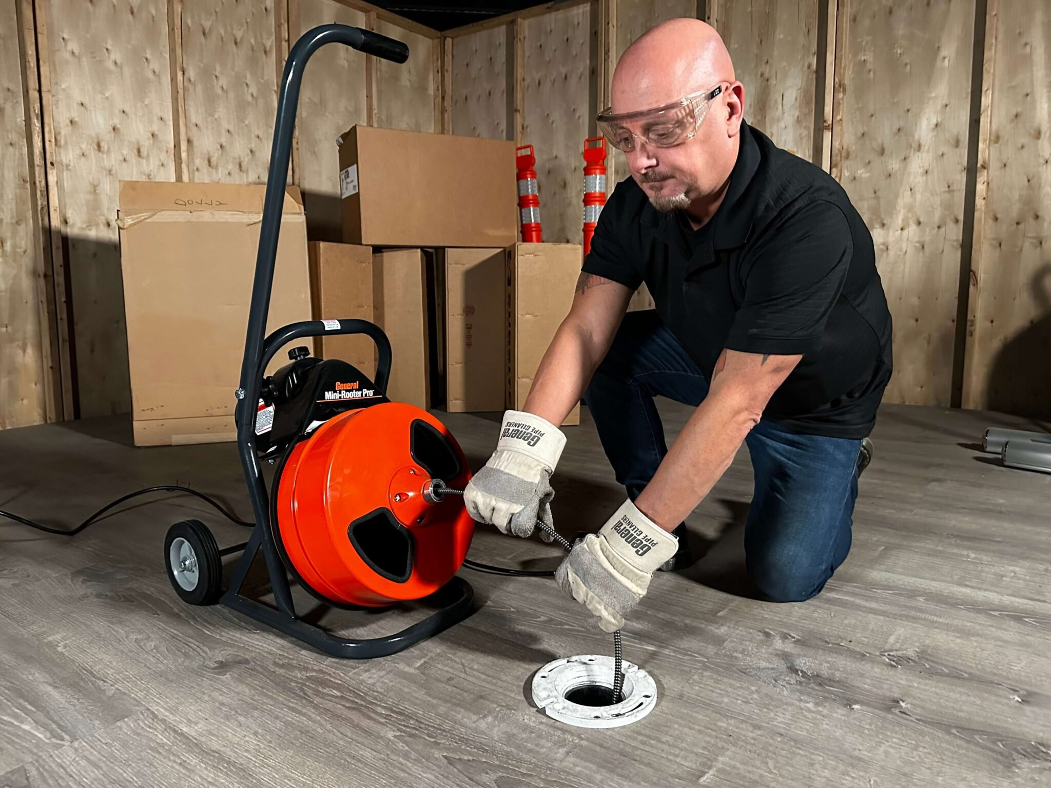 General Pipe Cleaners MRP-B Mini-Rooter Pro