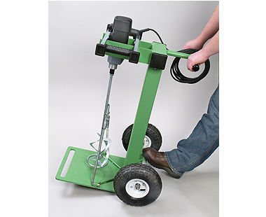 CS Unitec Mixing Stand, Holds 5 gallon pails, ht: 35", length: 26", width: 14", wt: 64 lbs.