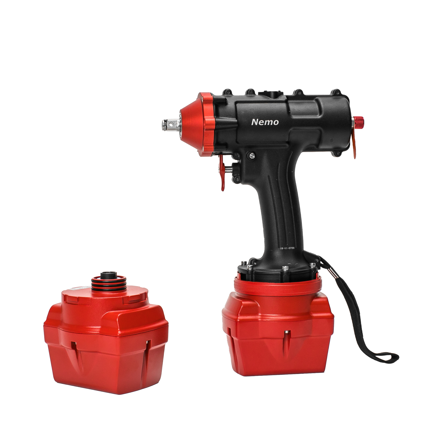 Nemo IW-18V-6Li-50 Cordless Underwater Impact Wrench - 1/2" Square Drive (Two 6Ah Batteries)