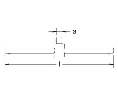 CS Unitec Non-Sparking EX1502-A-A 3/8" Sliding Bar AlBr