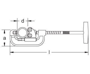 CS Unitec EX1512-60A Non-Sparking 60 x 445MM Pipe Cutter ALBr