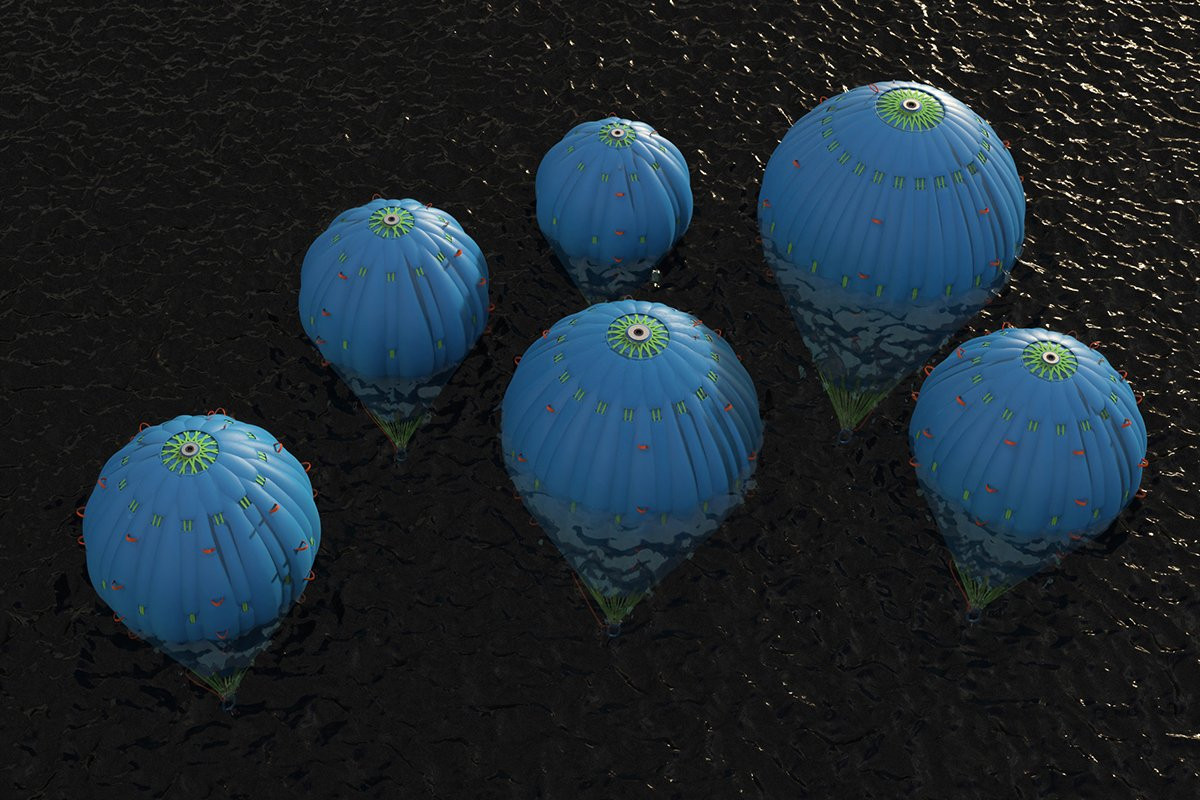 Joint Zone OPB-33000 Open Bottom Parachute (Lifts 33070 lbs)