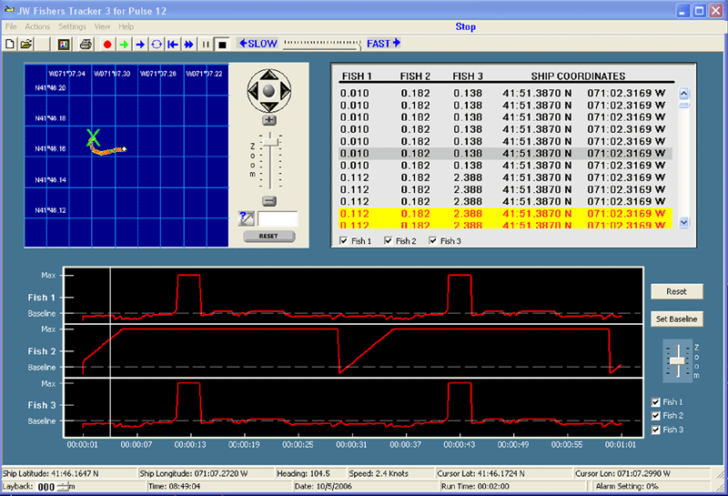 JW Fishers Tracker 3 Software for Pulse 12 and Proton 5