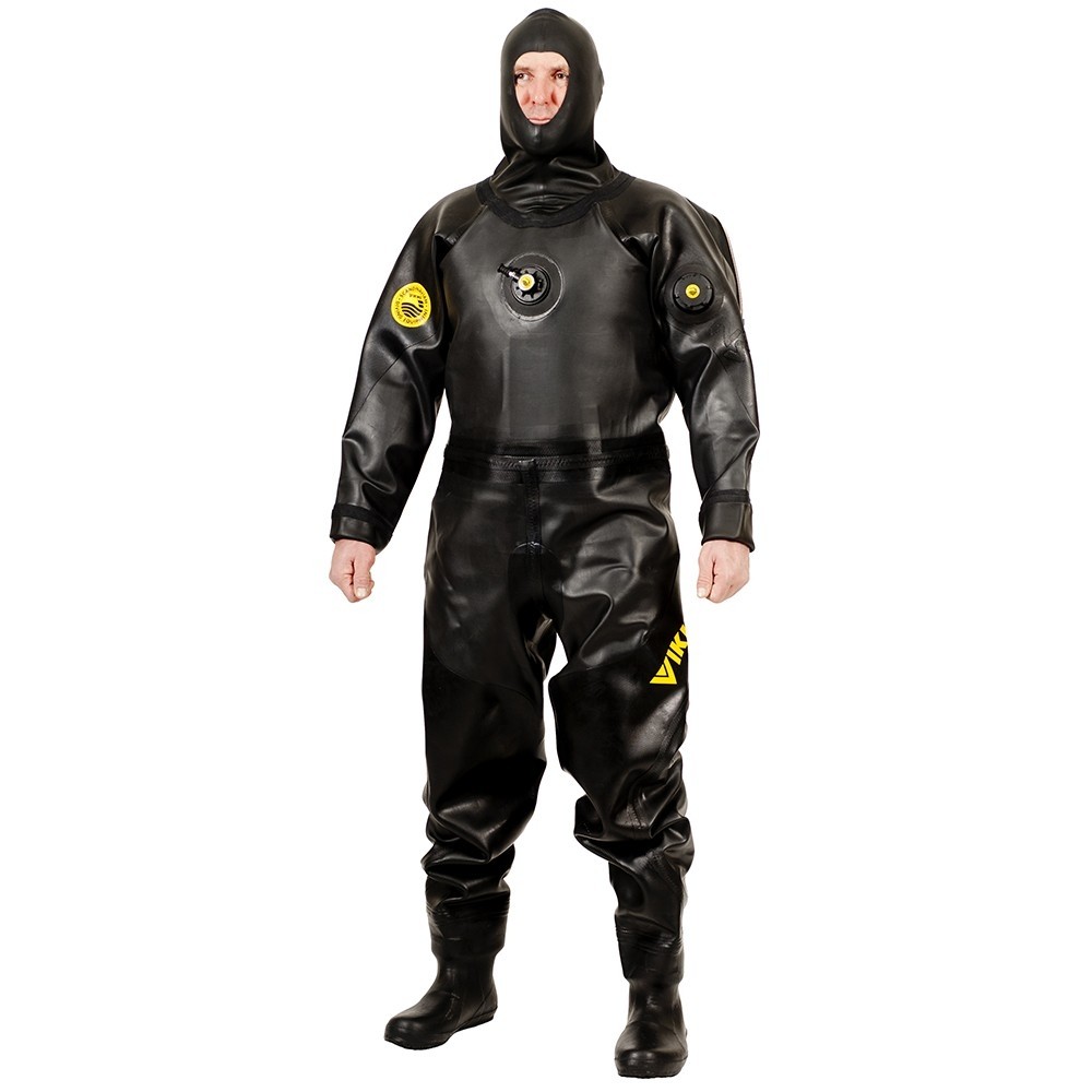 Viking Protech II 1250 g/m2 Vulcanized Rubber Drysuit with Surveyor Hood