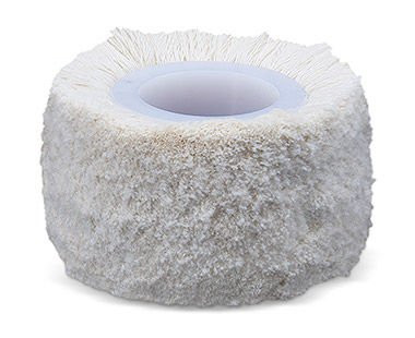 CS Unitec Cotton Buffing Wheel – for highest mirror finish –3-1/2" x 4".