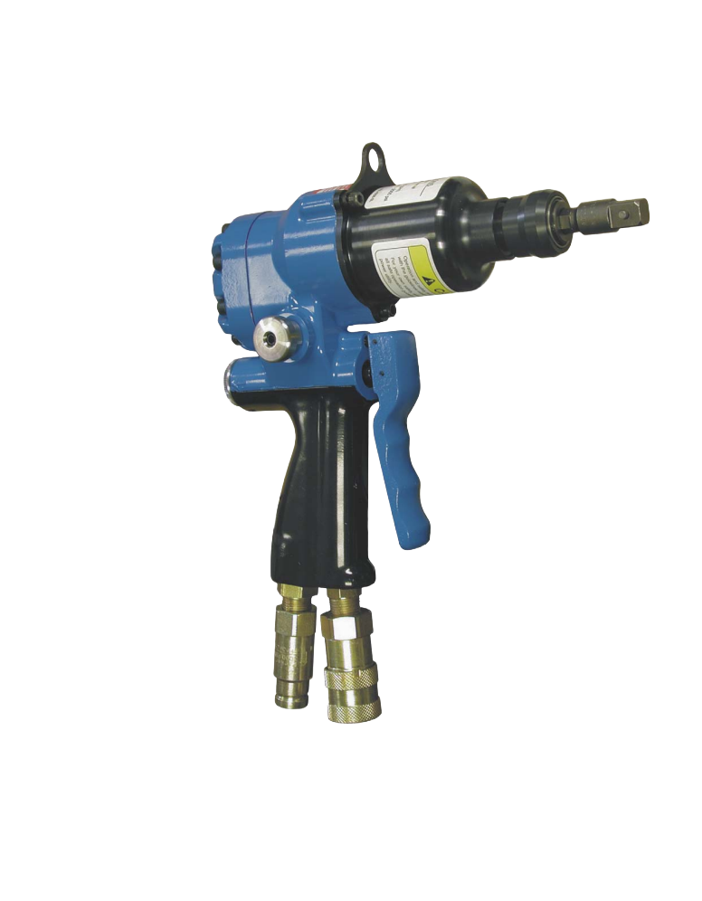 Reliable Equipment REL-425C Underwater Hydraulic 7/16" Hex Drive w/ 1/2" Square Drive Adapter (Includes Hose Whips & Couplers)