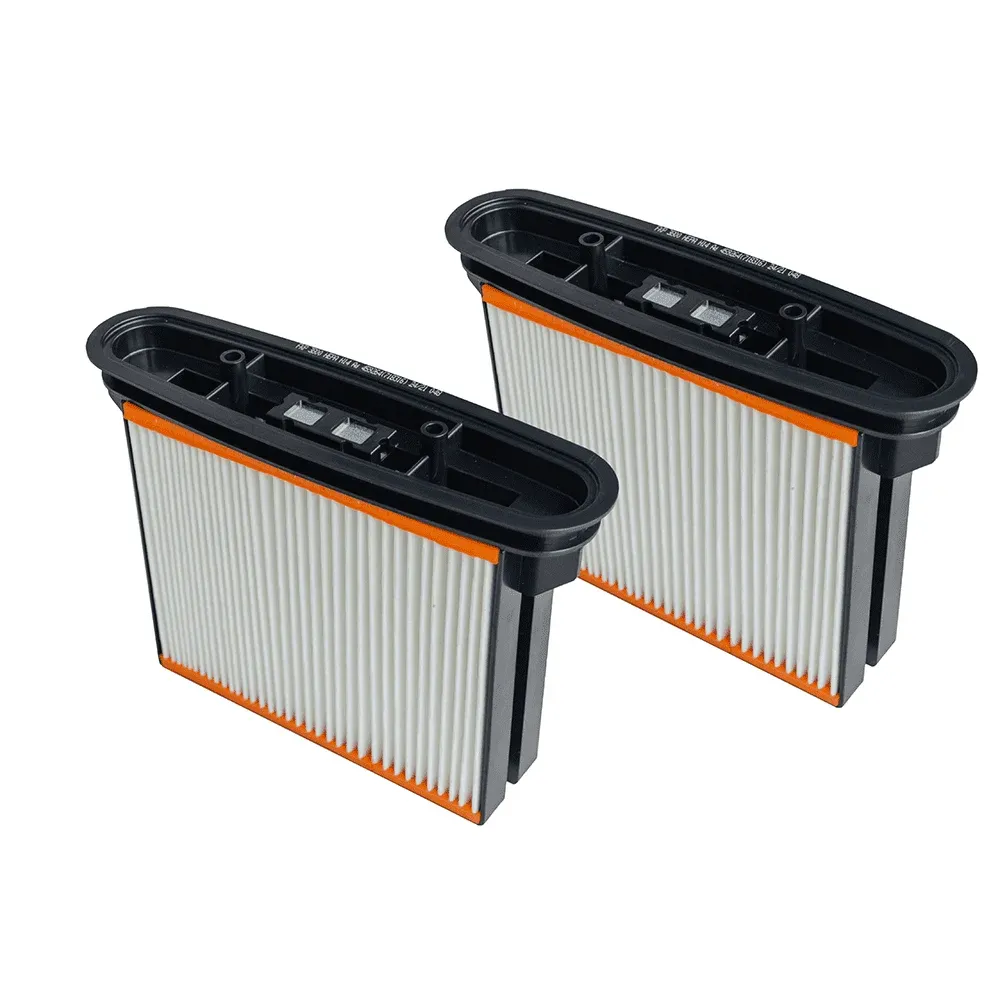 CS Unitec 468488 HEPA-14 Replacement Filter Cartridge for Electric Vacuums (2-Pack)