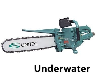 CS Unitec 5 1008 0030 Underwater Pneumatic 21" Chain Saw