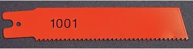 CS Unitec Pipe Cutting Reciprocating Saw Blades , 8 TPI, 8" L x 1" W x .060", double tang, (5) blades per pack