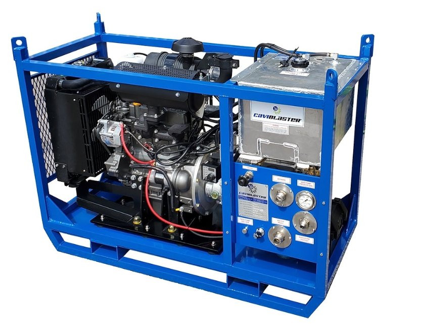 CaviBlaster 1625-D Skid Mount w/Fork-lift Slots