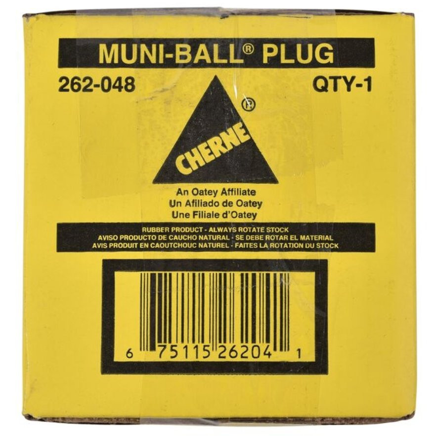 Cherne 262048 4" Test Ball with 3/4" Bypass