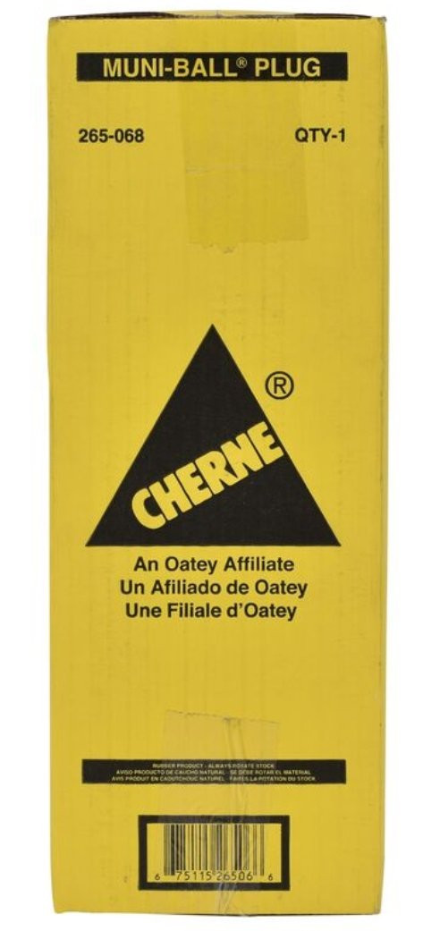 Cherne 265048 4" - 6" Test Ball with 3/4" Bypass