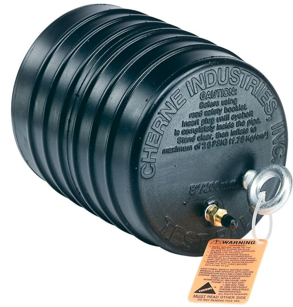 Cherne 41386  8 in. Test-Ball Plug