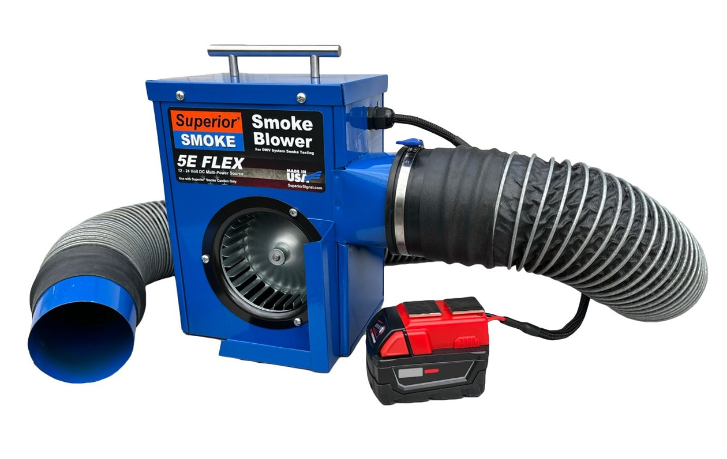 Superior Signal 5-E Flex Battery Powered Smoke Blower